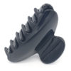 Simple hair claw black